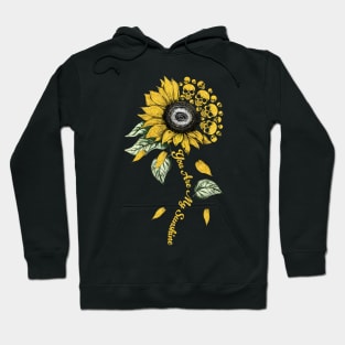 Skull Sunflower You Are My Sunshine Hoodie